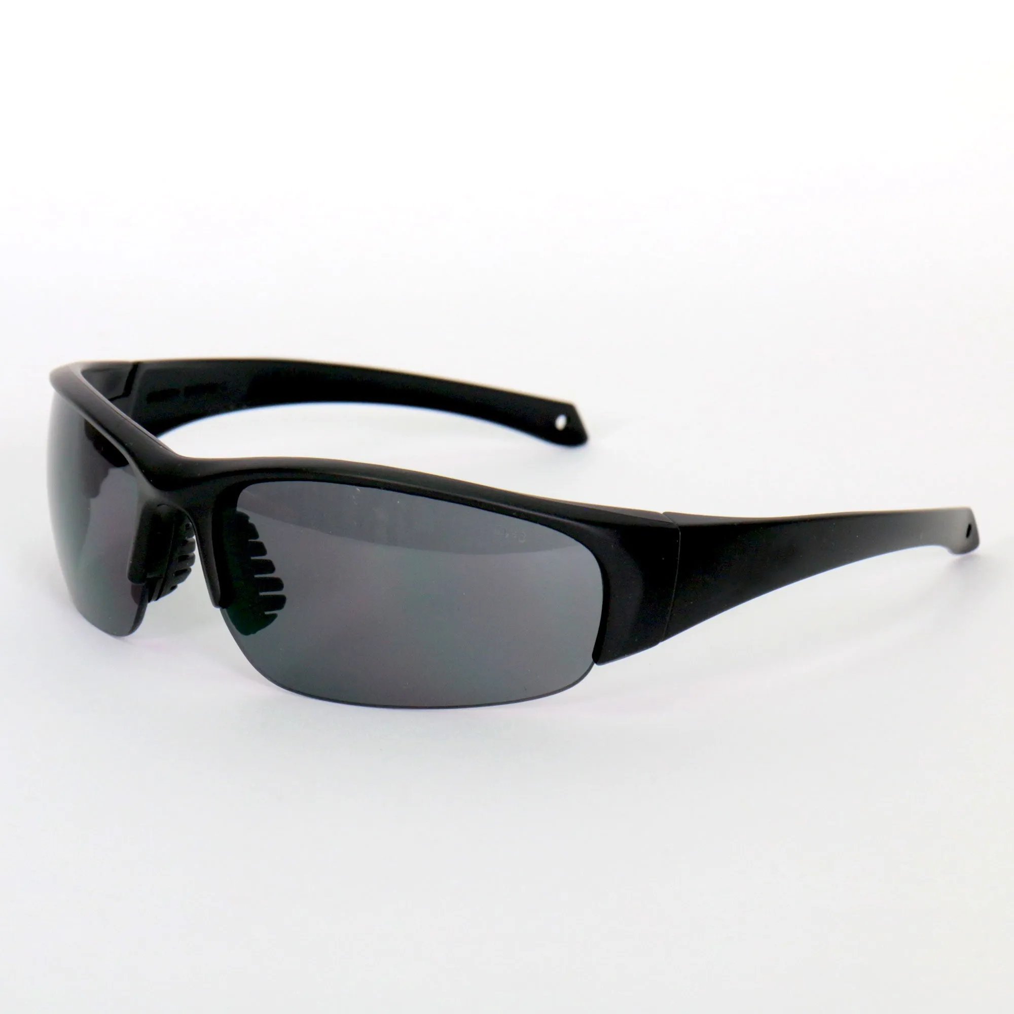 Hot Leathers Eazy Eyes Safety Sunglasses with Smoke Mirror Lenses