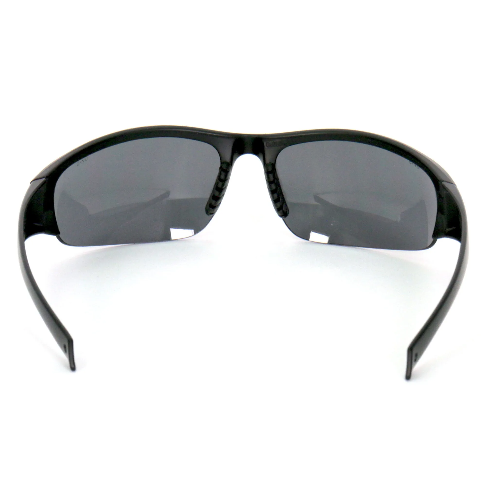 Hot Leathers Eazy Eyes Safety Sunglasses with Smoke Mirror Lenses