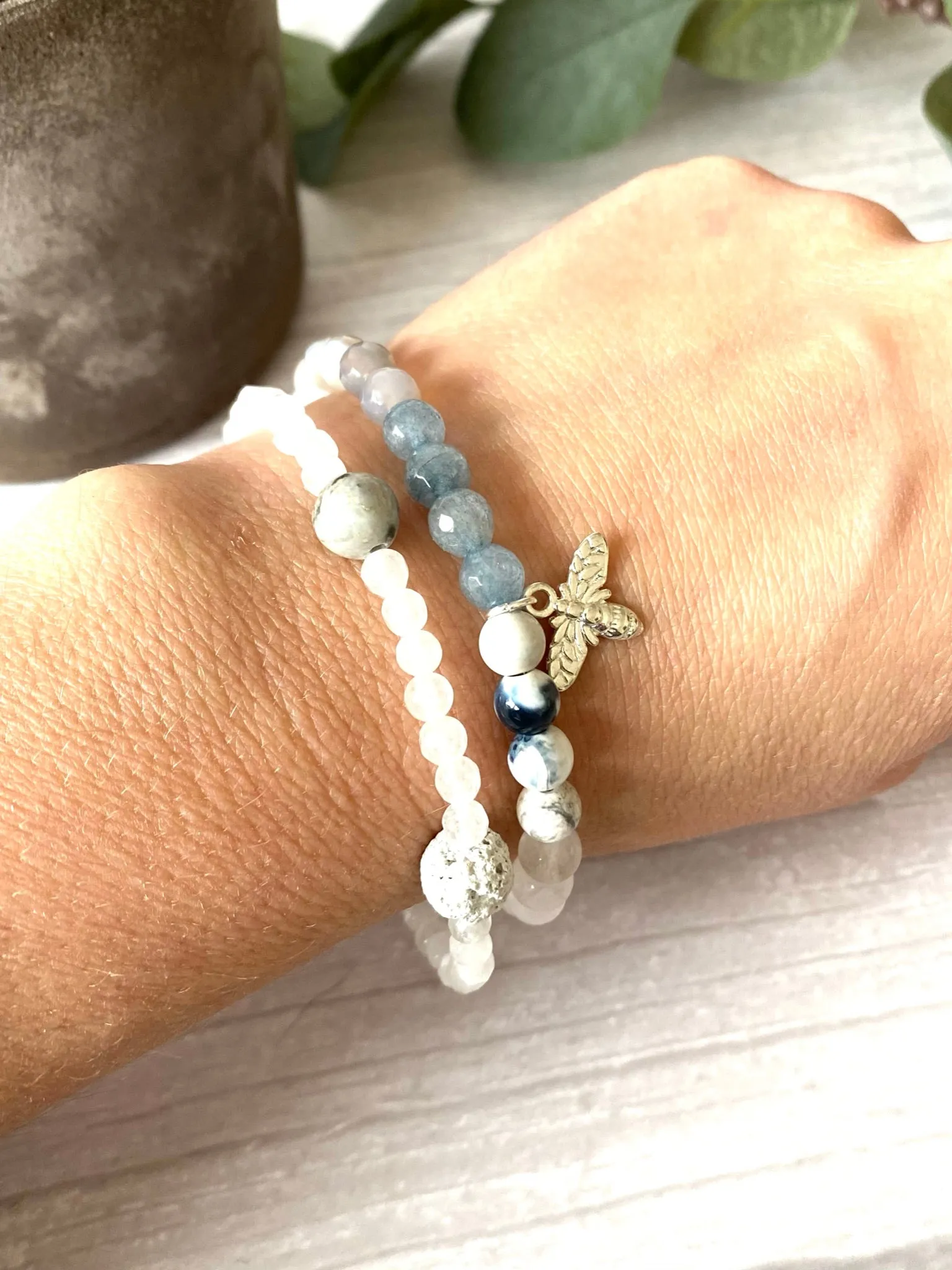 Icy Jade Crystal Bracelet