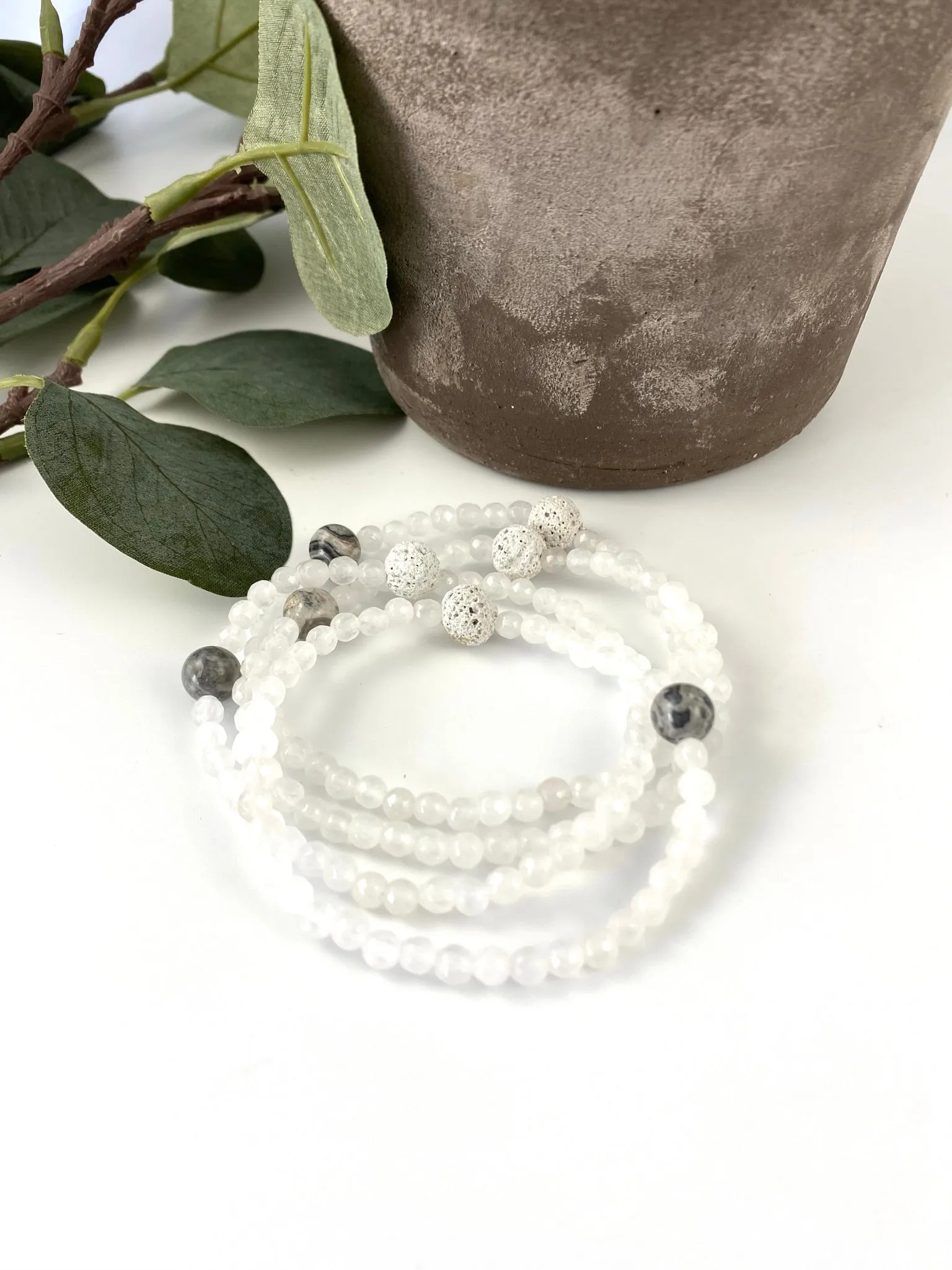 Icy Jade Crystal Bracelet