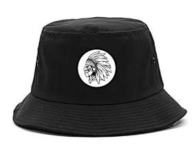 Indian Native Headdress Bucket Hat