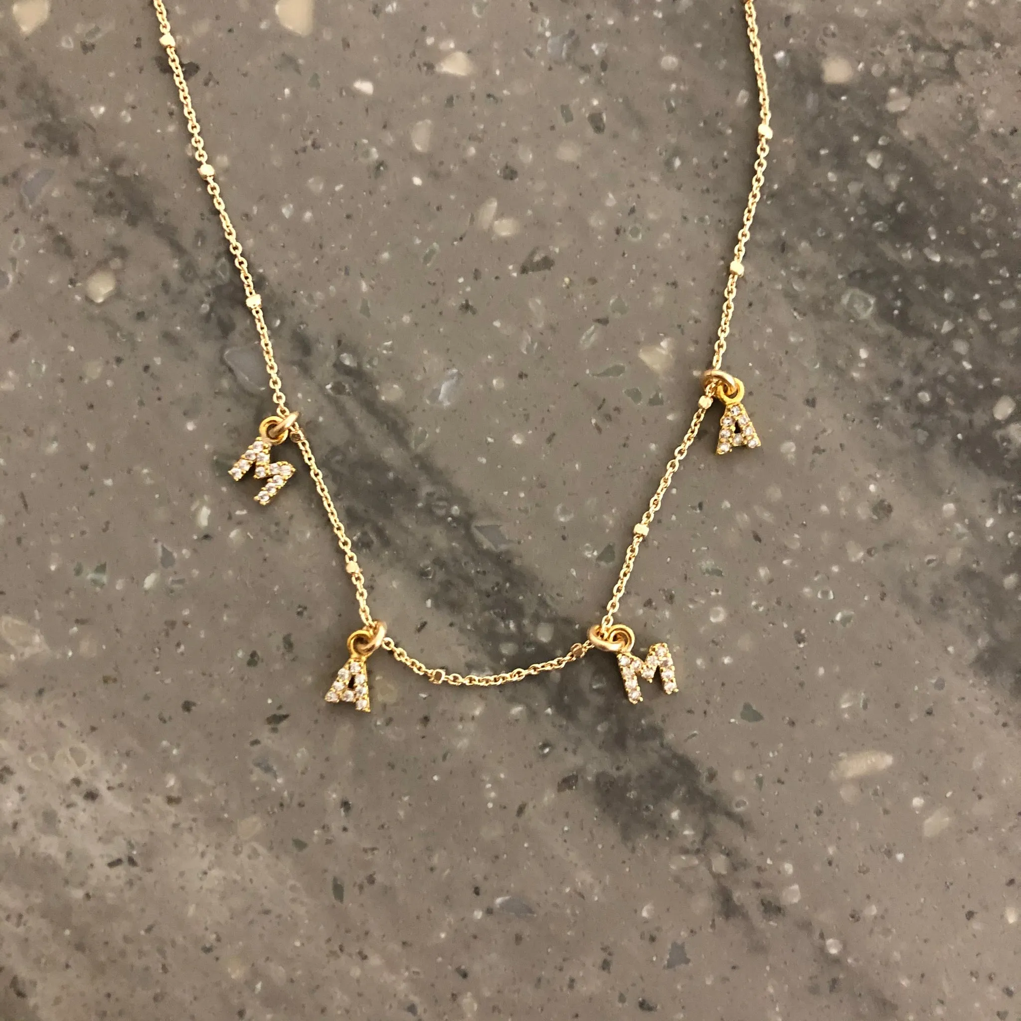 Initial Necklaces