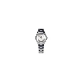 Kenneth Cole New York 10019400 Silver Tone Watch With Rhinestones