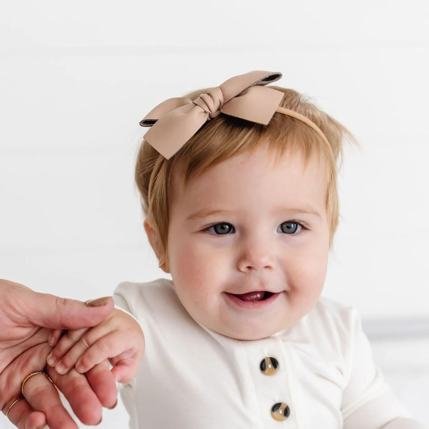 Leather 3 Pack - Primrose Bow Headbands