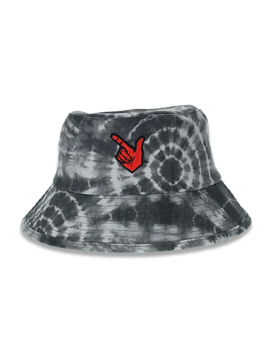 Legacy Texas Tech Guns Up Hand Tie Dye Bucket Hat