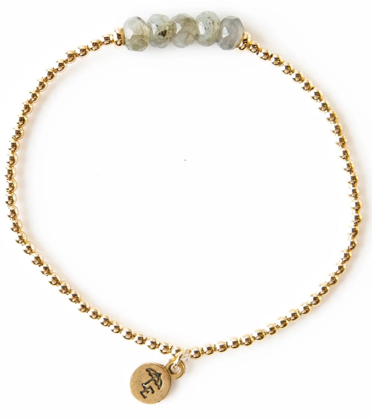 Lenny & Eva Lily Stretch Bracelet - Labradorite