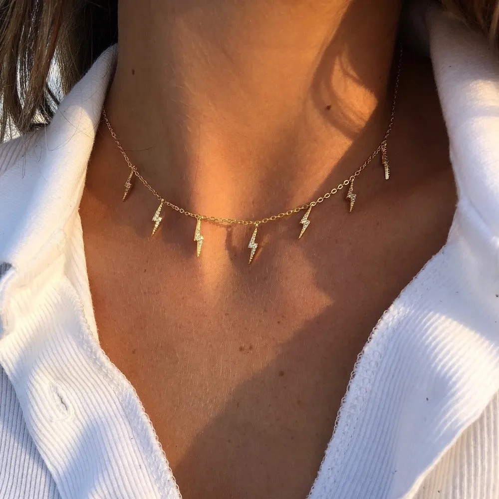 Lightning Bolt Choker