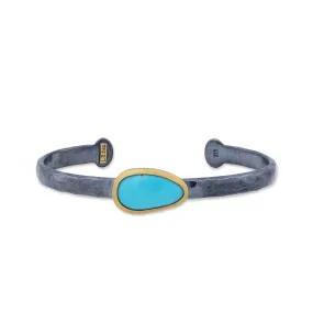 Lika Behar Sleeping Beauty Turquoise "KATYA" Bangle