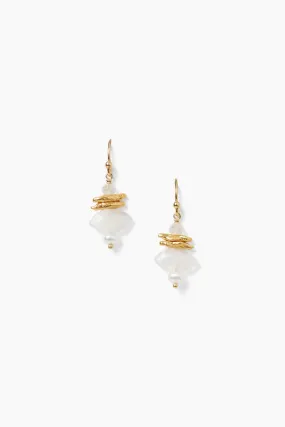 Lisbeth Drop Earrings Moonstone Mix