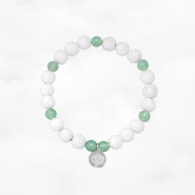 Lotus Lake Beaded Tridacna Bracelet