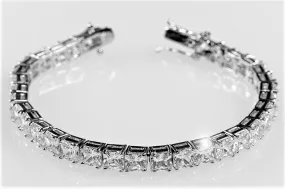 Lupida Princess CZ Tennis Bracelet - 7in