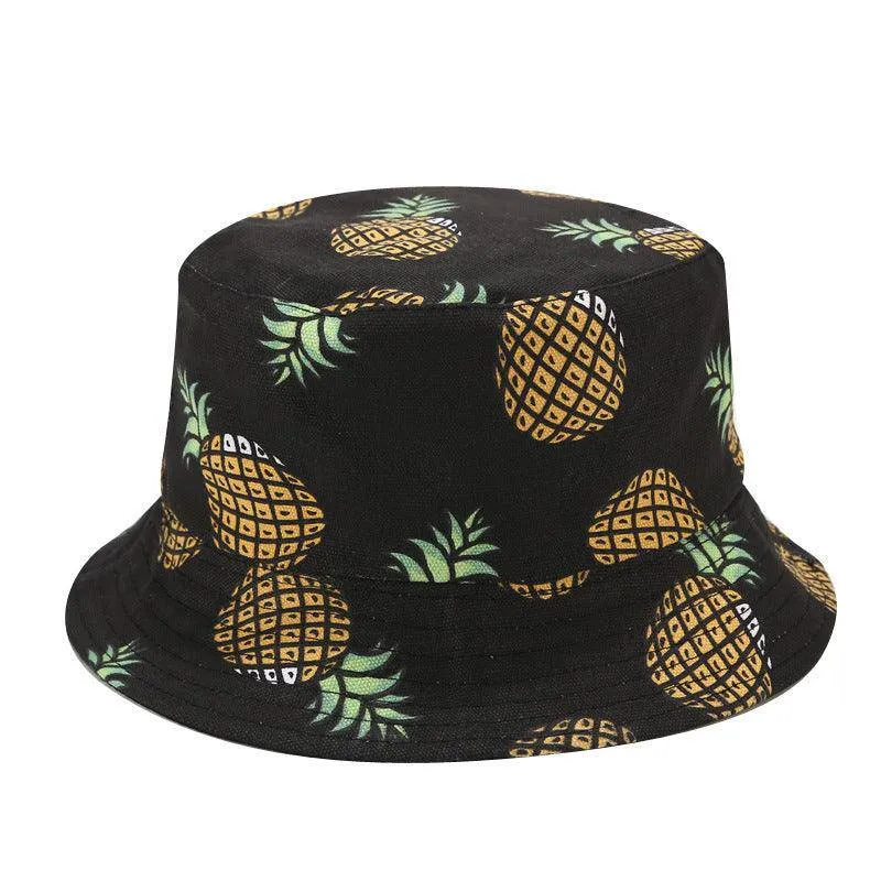 Macy Pineapple Print Bucket Hat