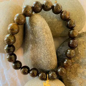 Mala: Bronzite Mala Bracelet