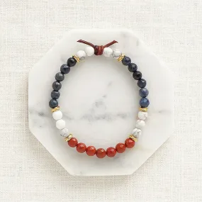 Milspo Pride Mini Bracelet - Coast Guard | Military Spouse Bracelet