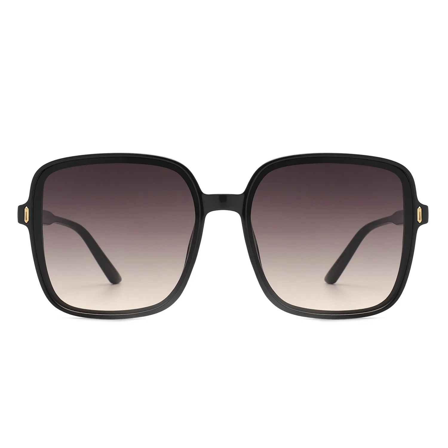 Mira - Classic Oversized Square Flat Top Women's Sunglasses