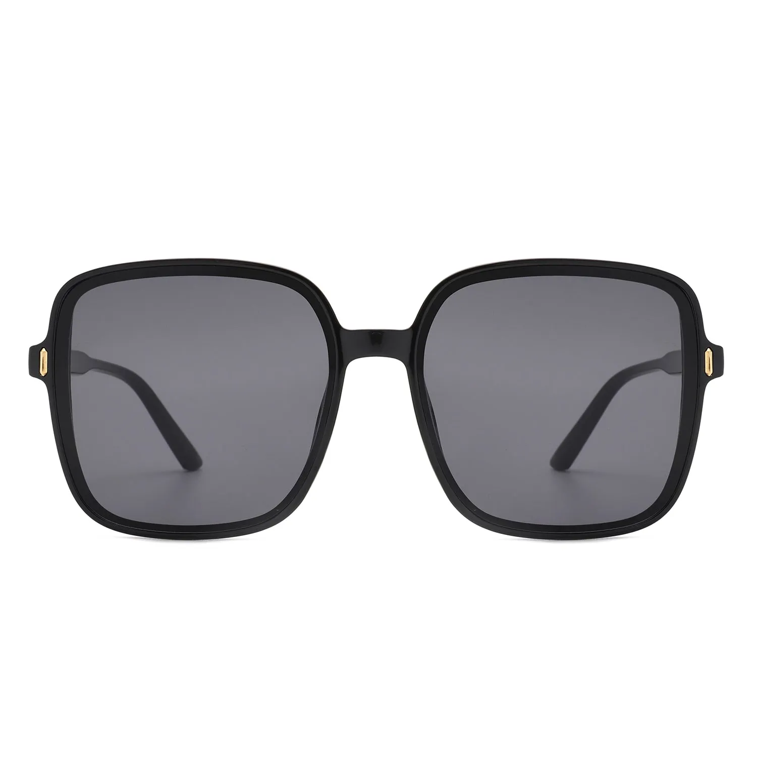 Mira - Classic Oversized Square Flat Top Women's Sunglasses