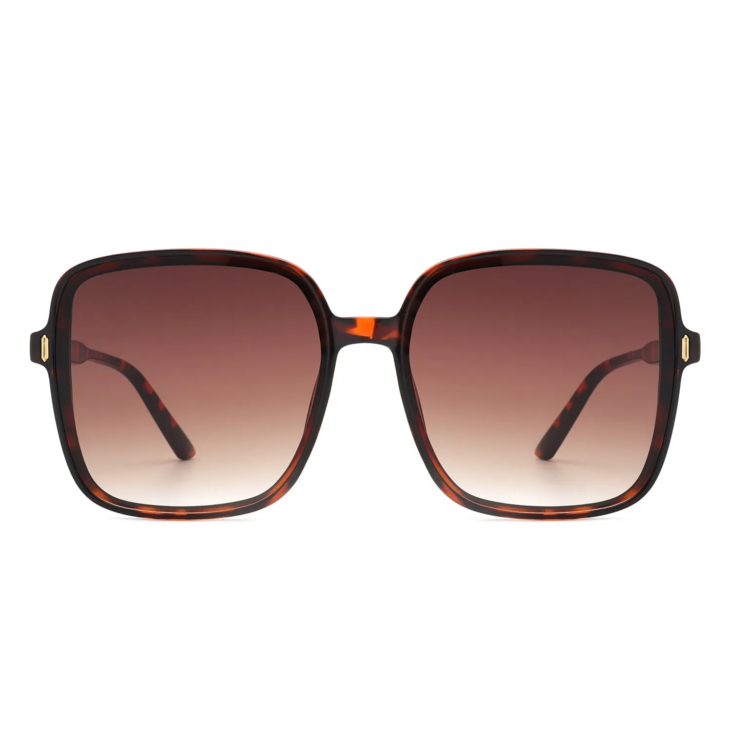 Mira - Classic Oversized Square Flat Top Women's Sunglasses