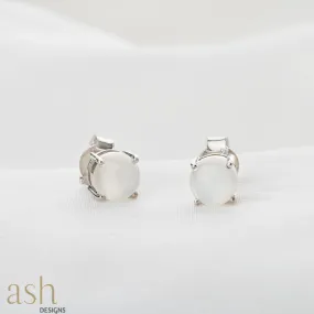 Moonstone Earring Studs