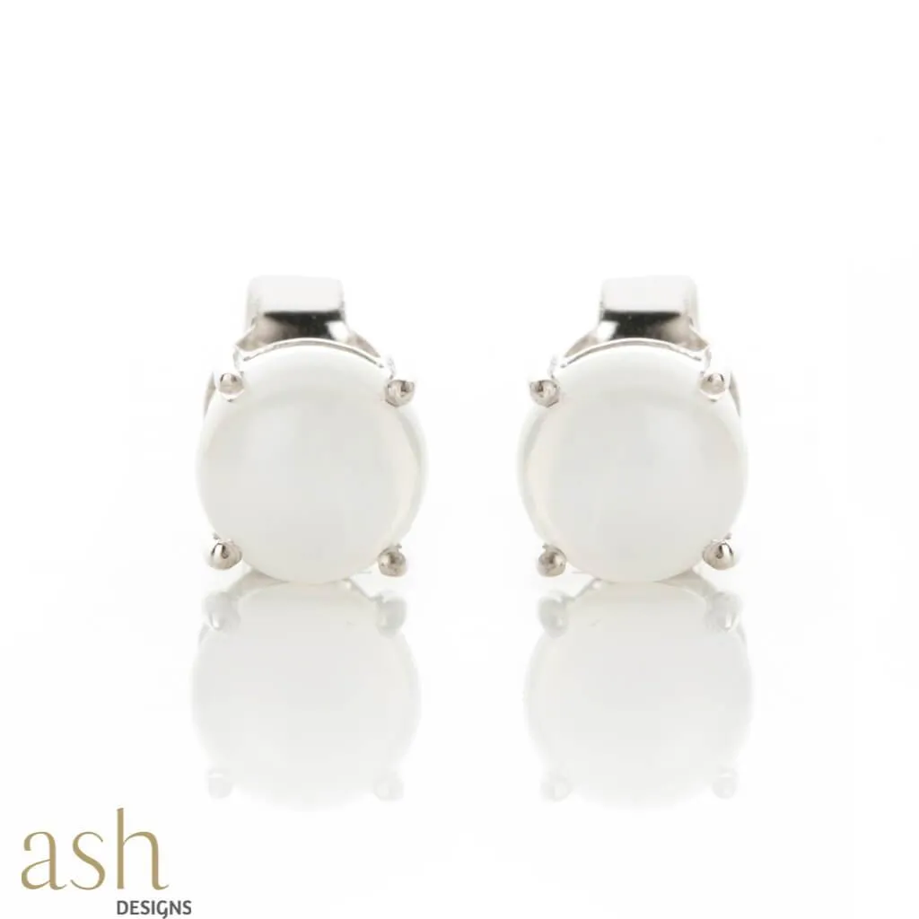 Moonstone Earring Studs