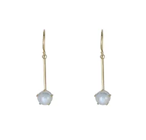 Moonstone Pendulum Earring