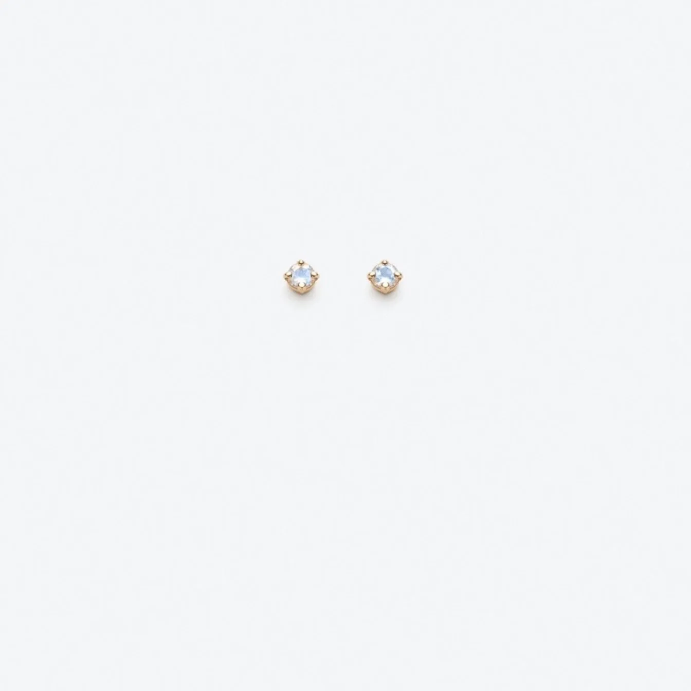 Moonstone Star Studs