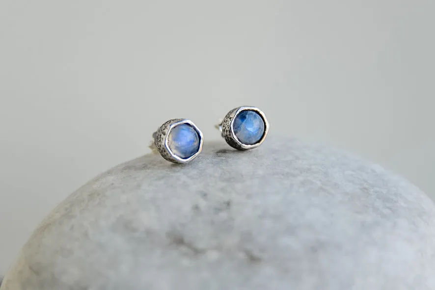 Moonstone Studs