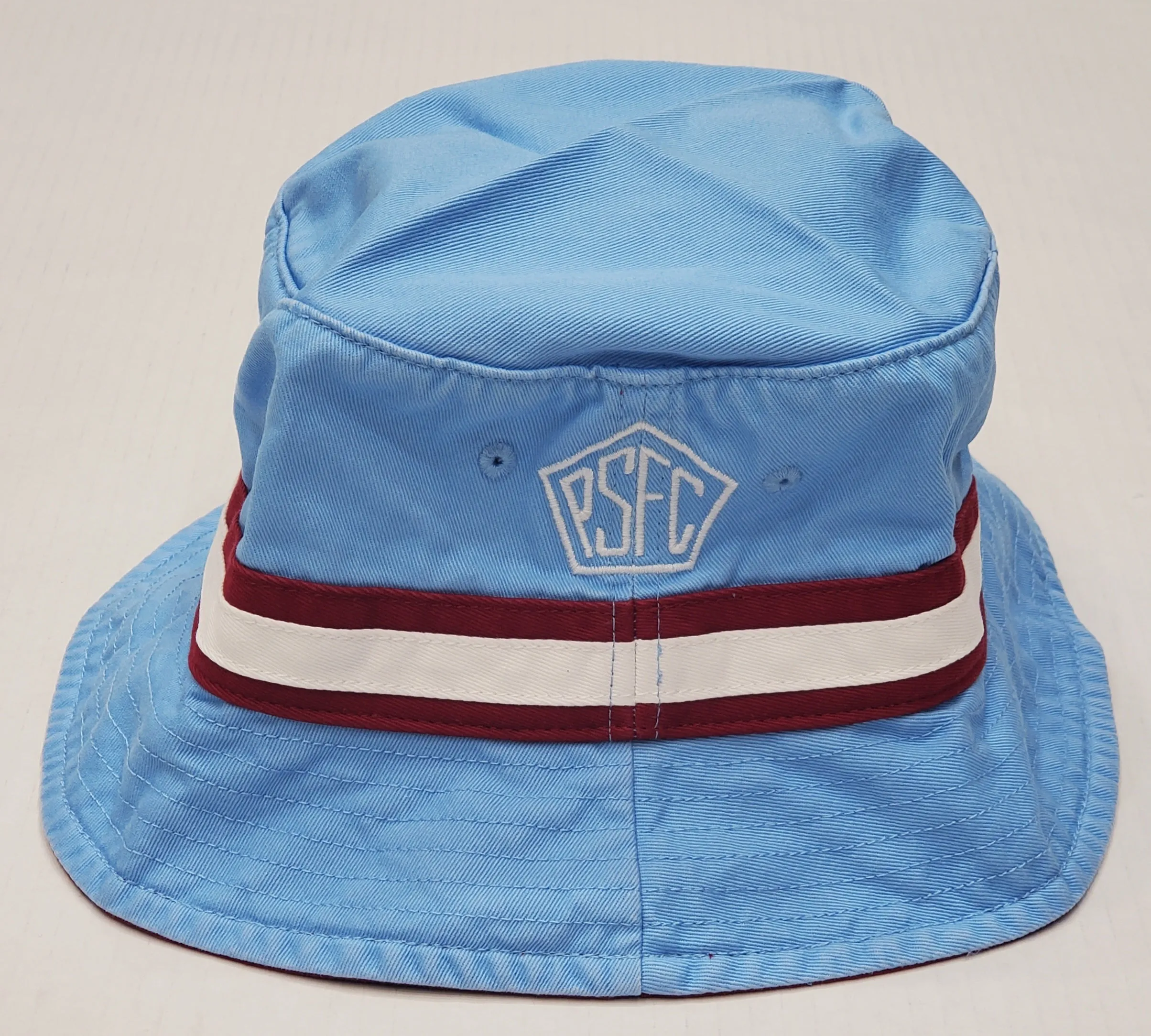 Nwt Polo Sport PSFC Blue/Burgundy PSFC Bucket Hat