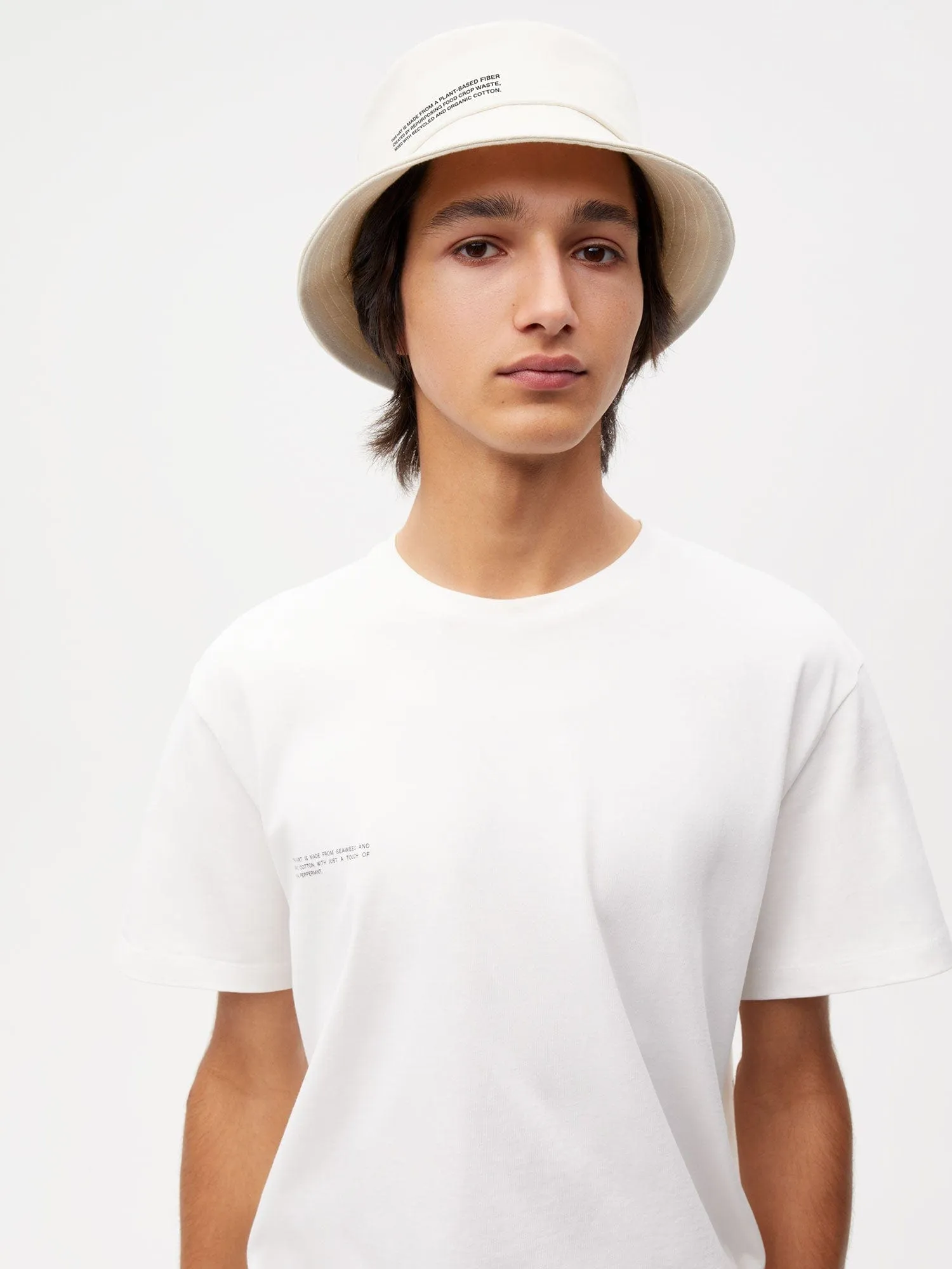 Oilseed Hemp Bucket Hat—ecru ivory