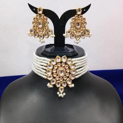 Onex Kundan Choker Necklace Set