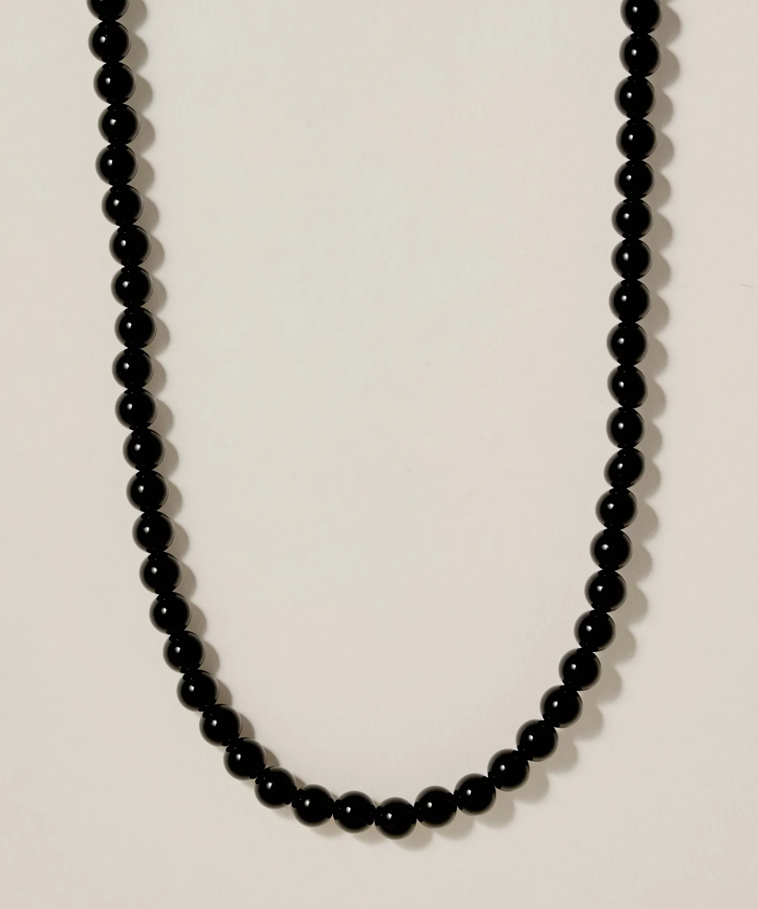 Onyx Ball Necklace［Stainless］