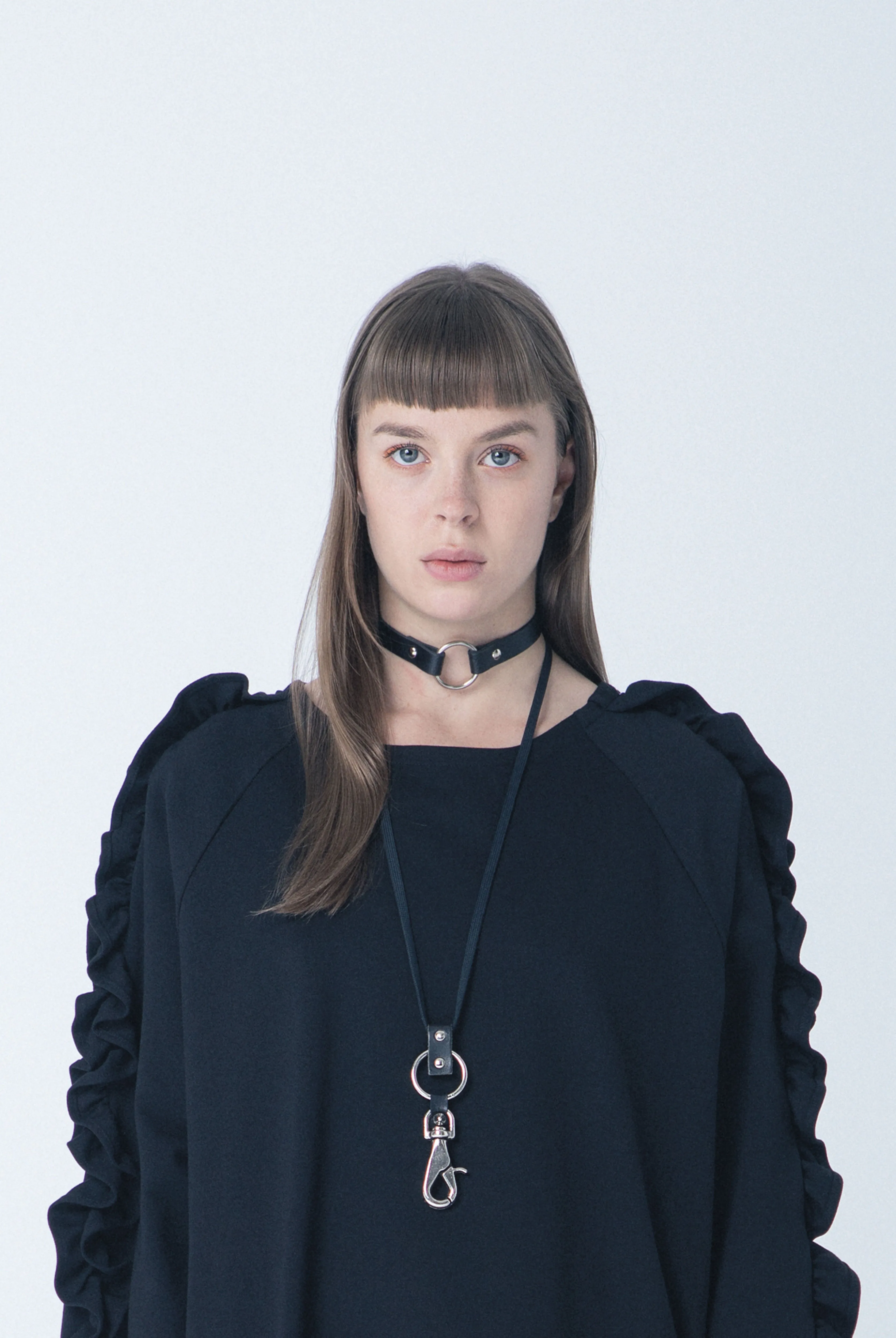 Orbit Leather Choker