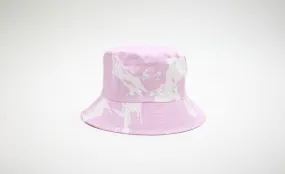 Paint Splatter Contrast Bucket Hat Pink