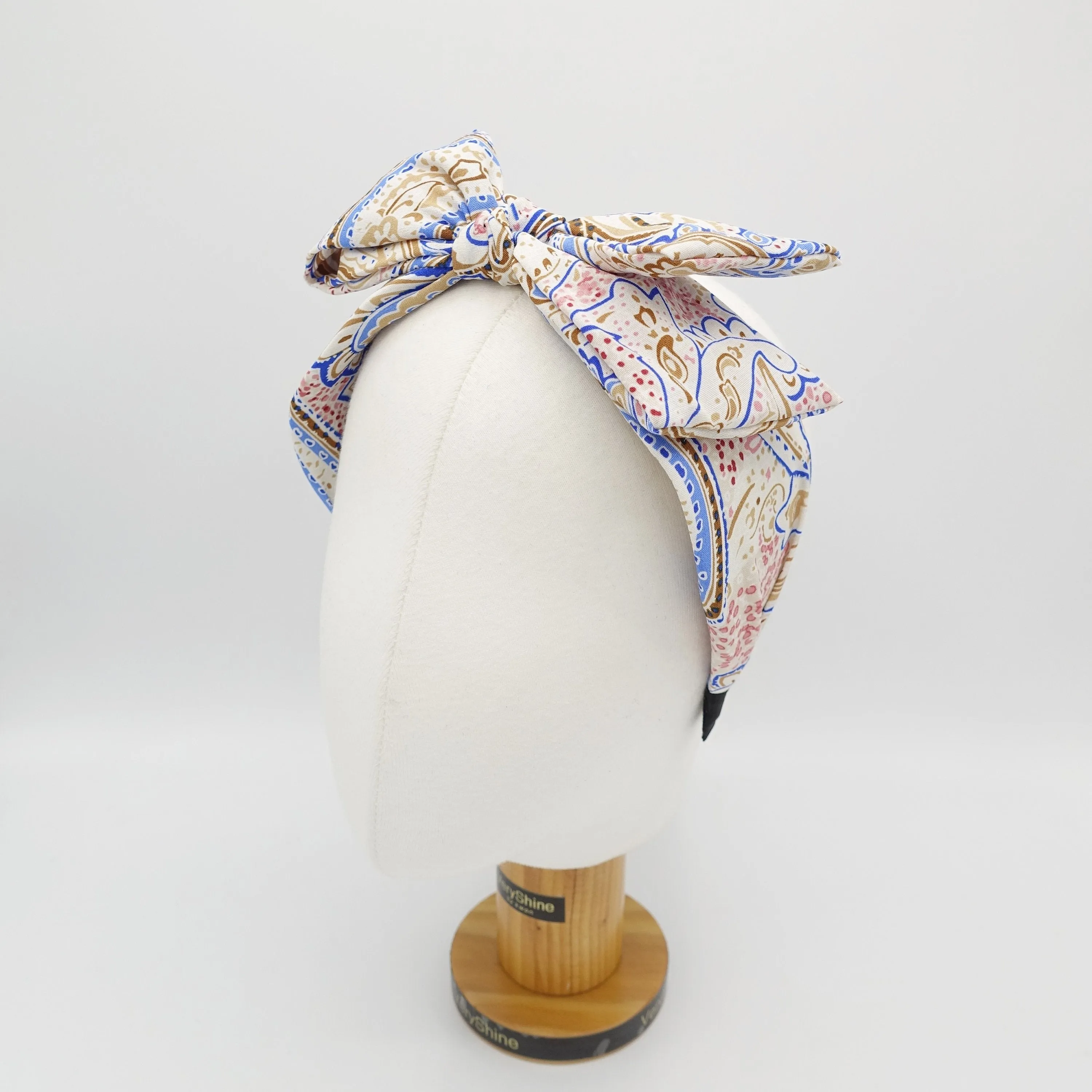 paisley headband, bow knot headband, headbands for women