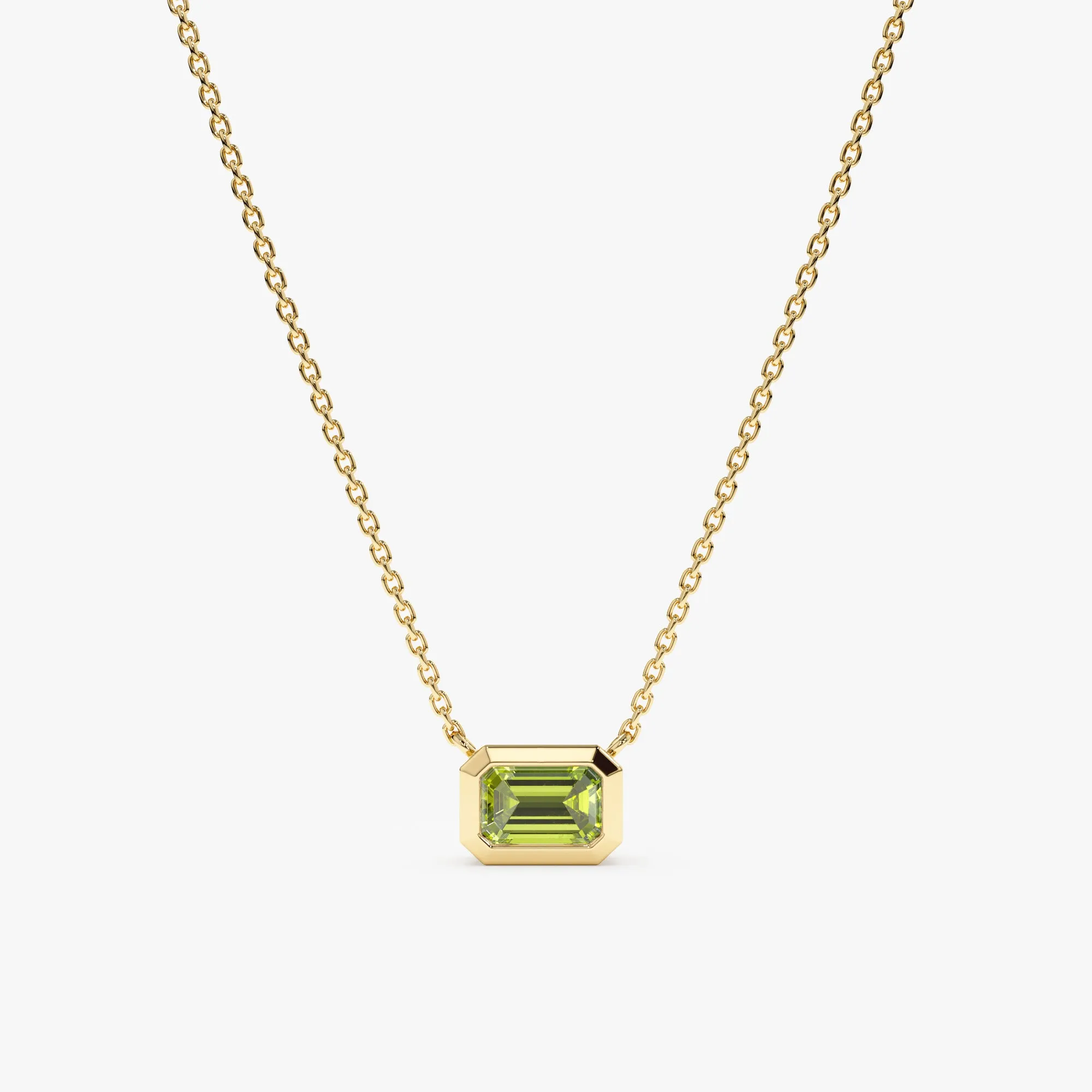 Peridot Necklace, Luisa