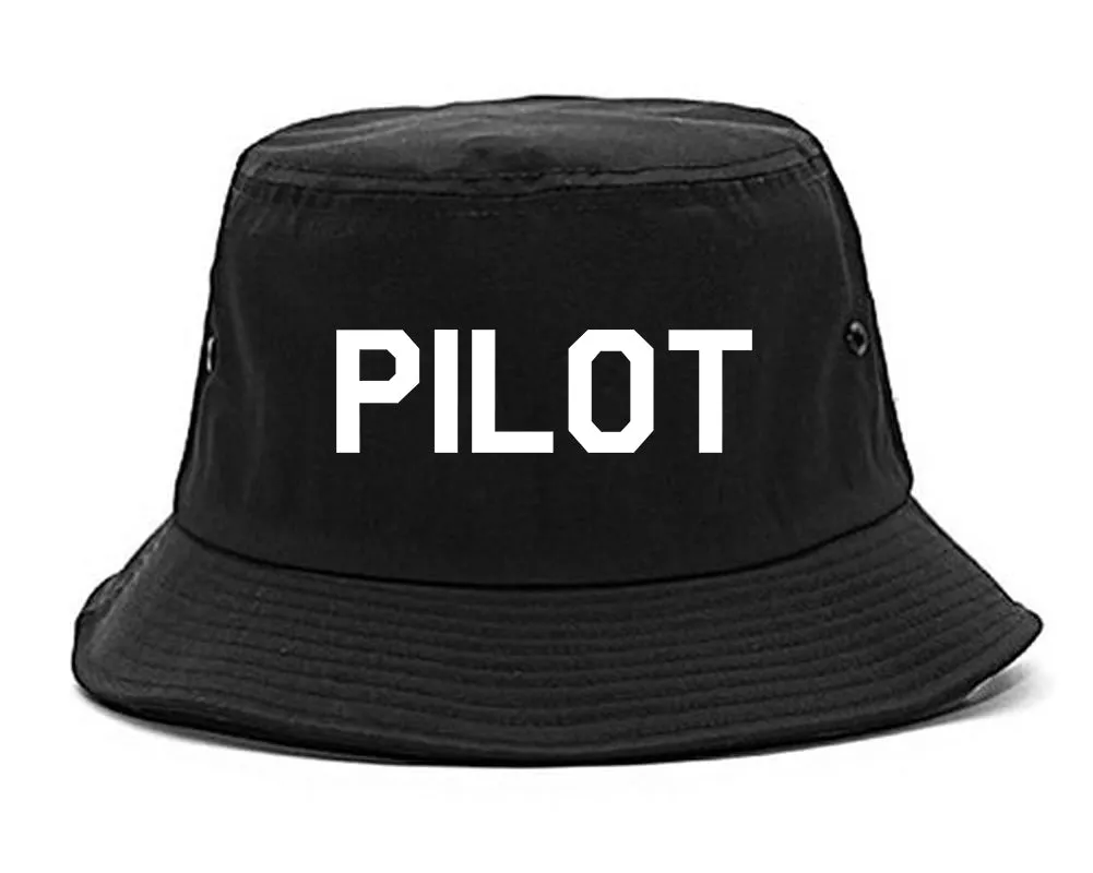 Pilot Mens Bucket Hat