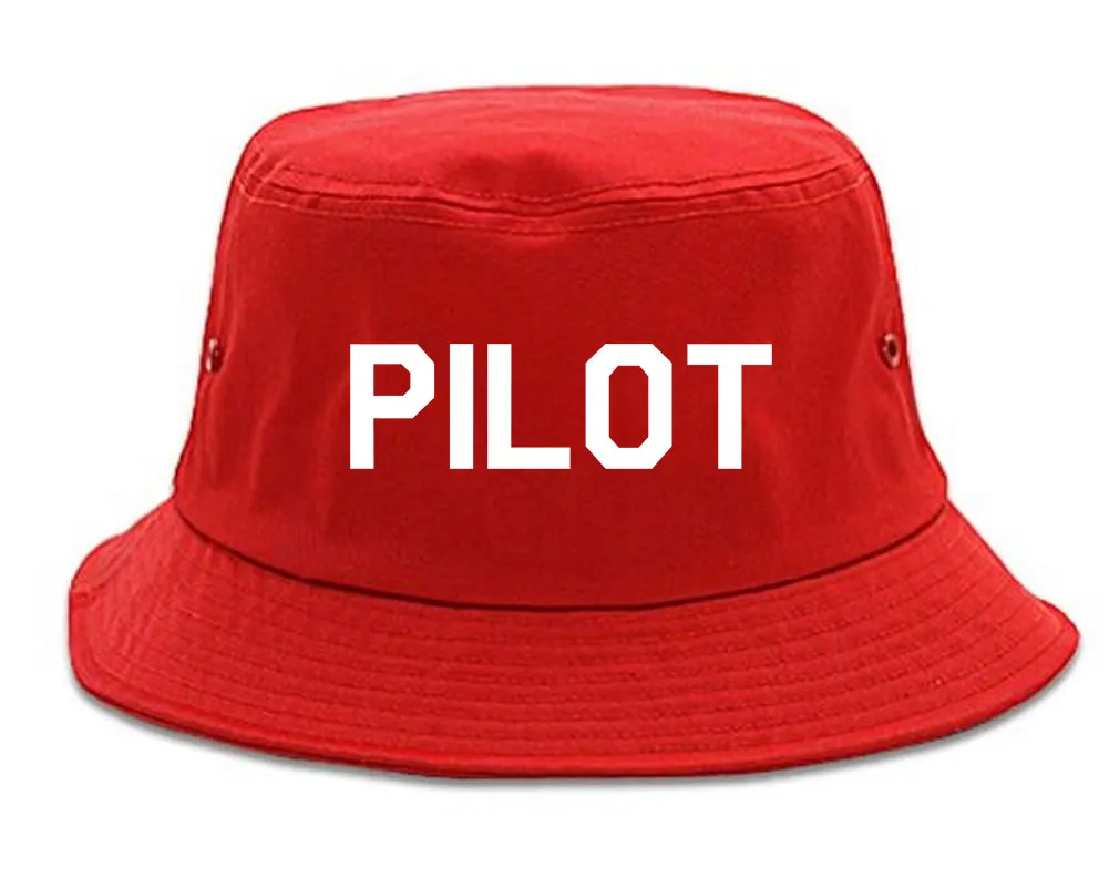 Pilot Mens Bucket Hat