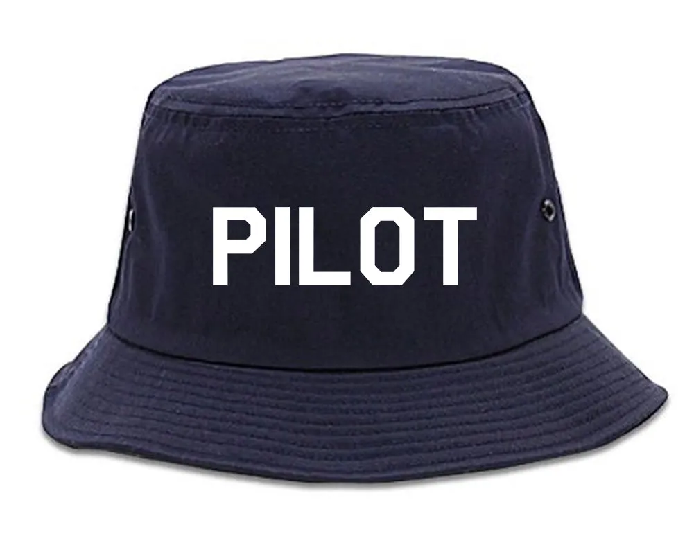 Pilot Mens Bucket Hat