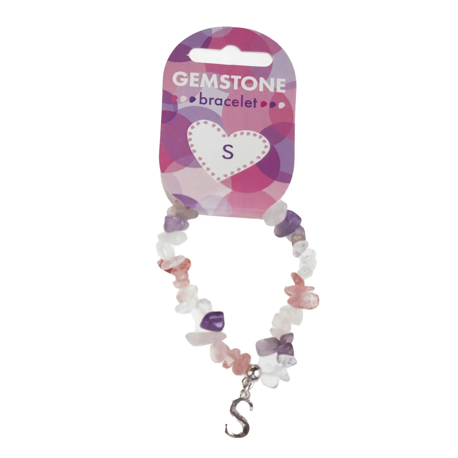 PINK GEMSTONE BRACELET S