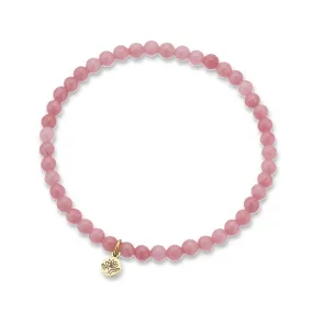 PINK JADE HEALING GEM BRACELET