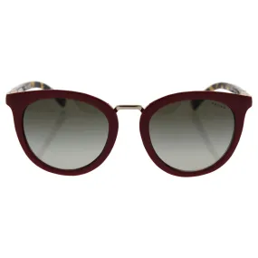 Polo Ralph Lauren Women's 0RA5207 Round Sunglasses, Red & Tokyo Tortoise, 52 mm