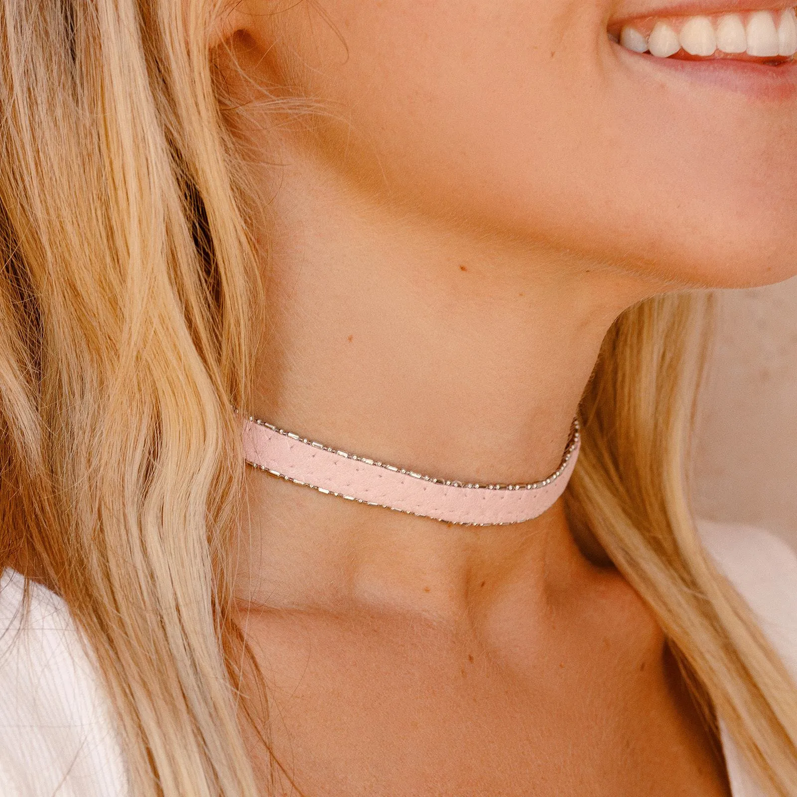 Pretty in Pink Choker