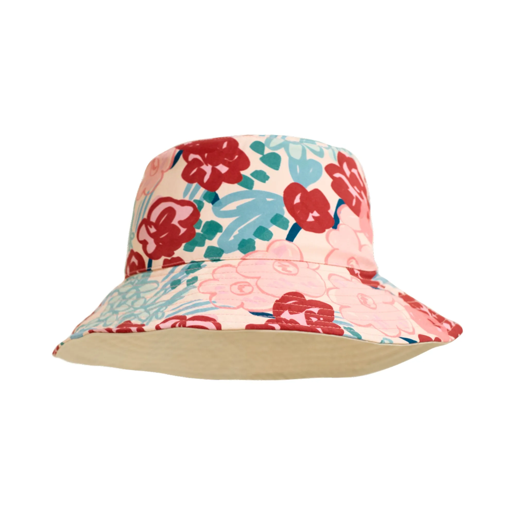 "Garden Chic" Reversible Floral Bucket Hat