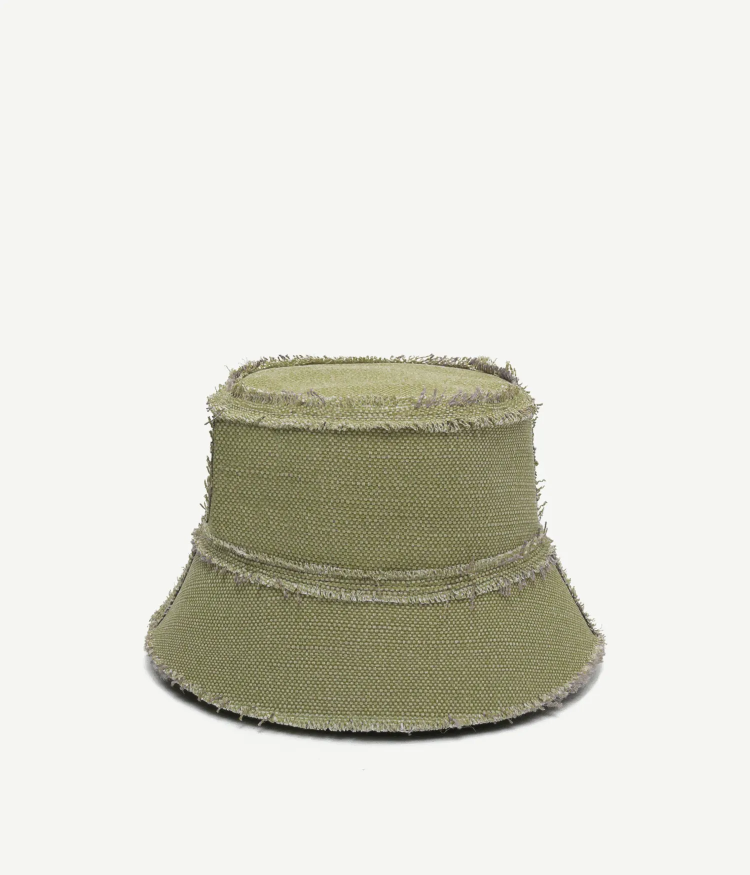 Raw Edge Bucket Hat