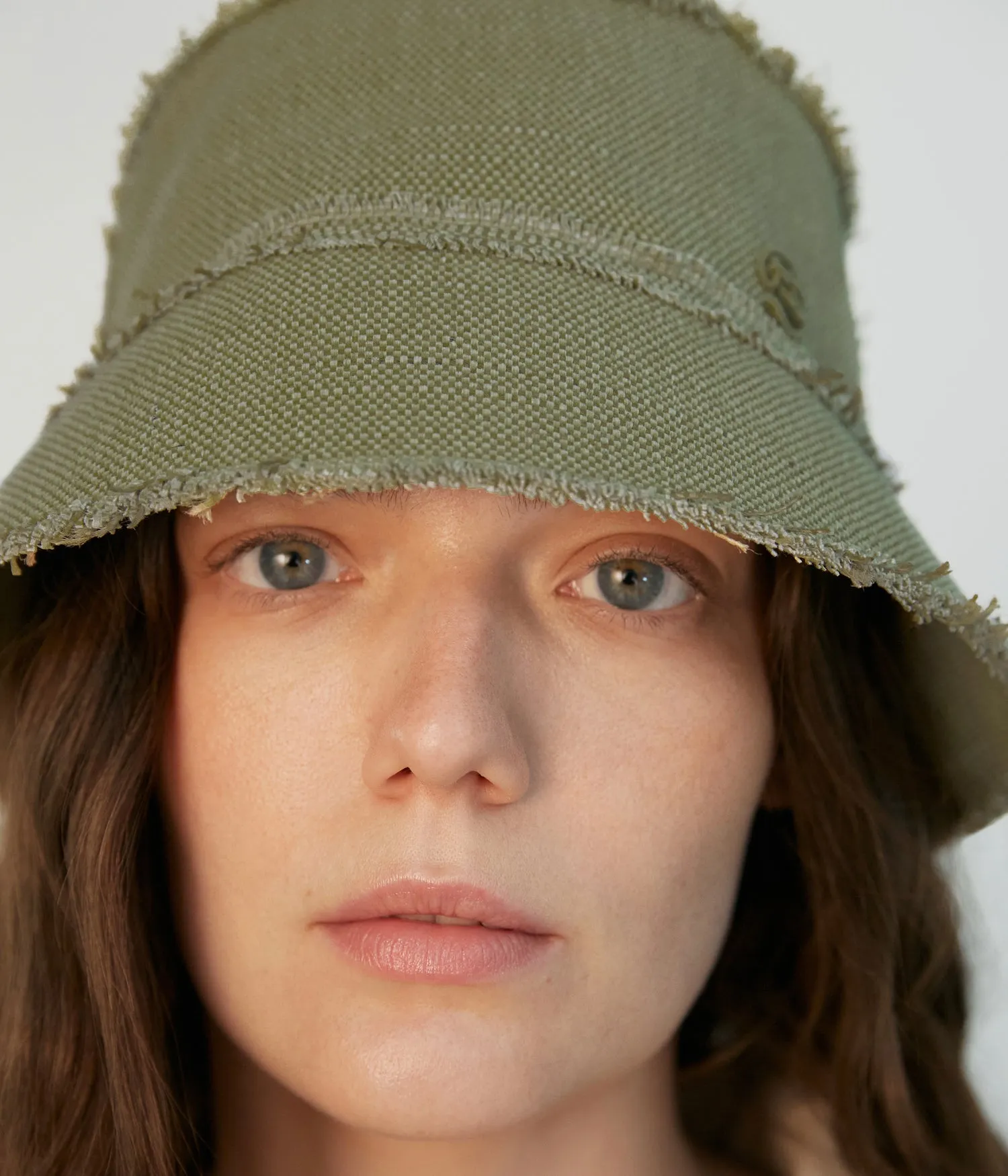 Raw Edge Bucket Hat