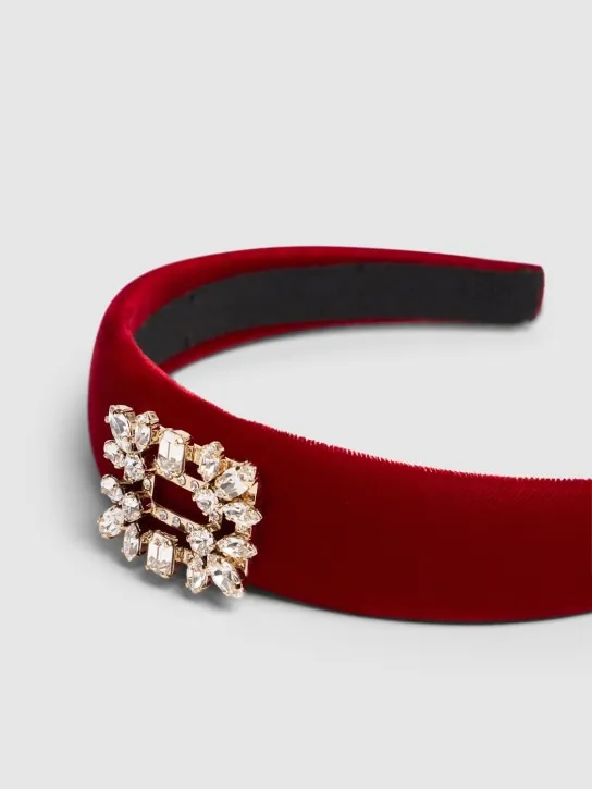 Roger Vivier   RV Broche viscose headband 