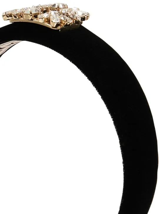 Roger Vivier   RV Broche viscose headband 