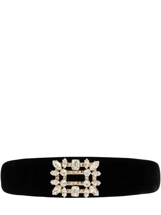 Roger Vivier   RV Broche viscose headband 