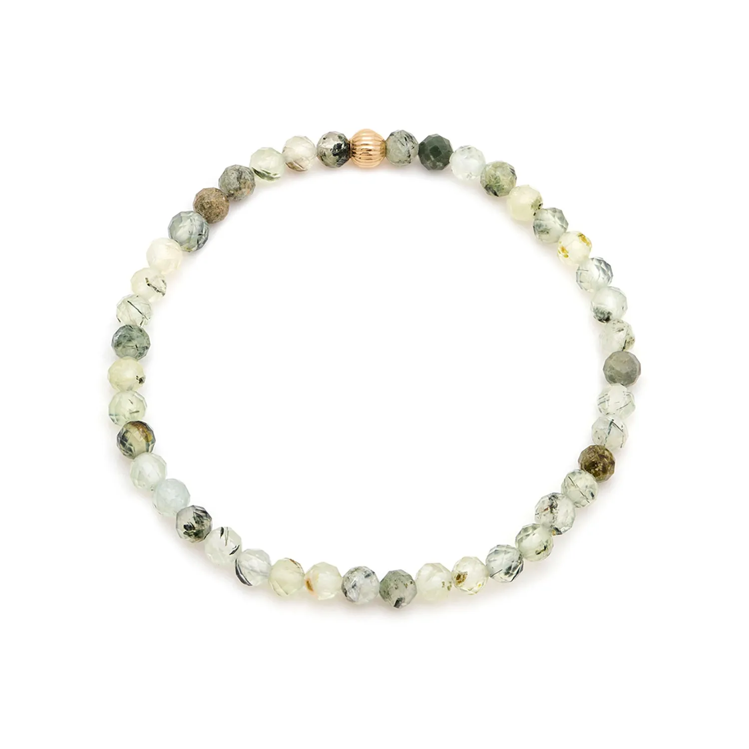 Social Mini Bracelet | Prehnite