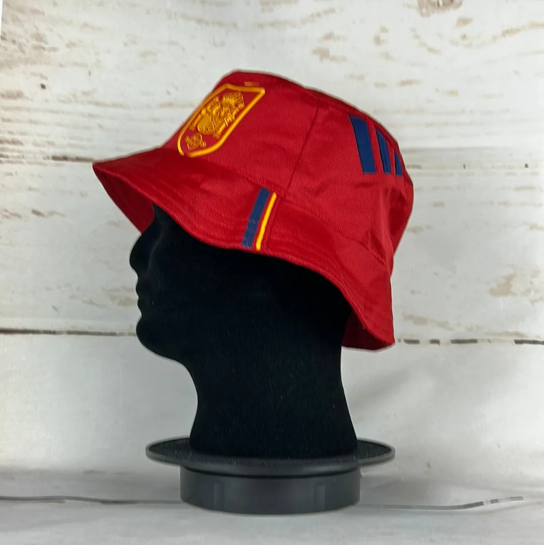 Spain 2022-2023 Upcycled Home Shirt Bucket Hat