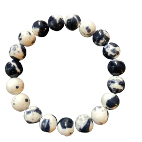 Speckled Egg Jade 10mm Bracelet